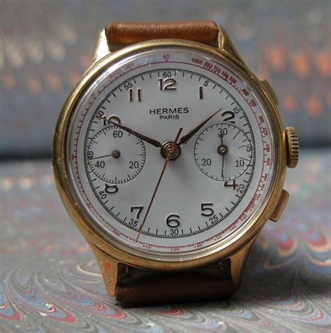 1950s hermes watch gold|hermes watches value.